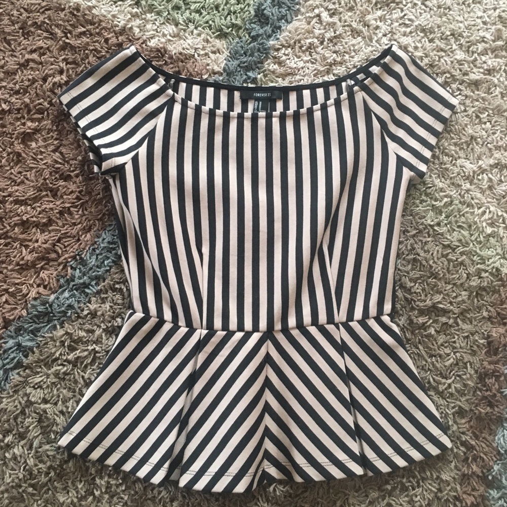 Forever 21 Peplum Top